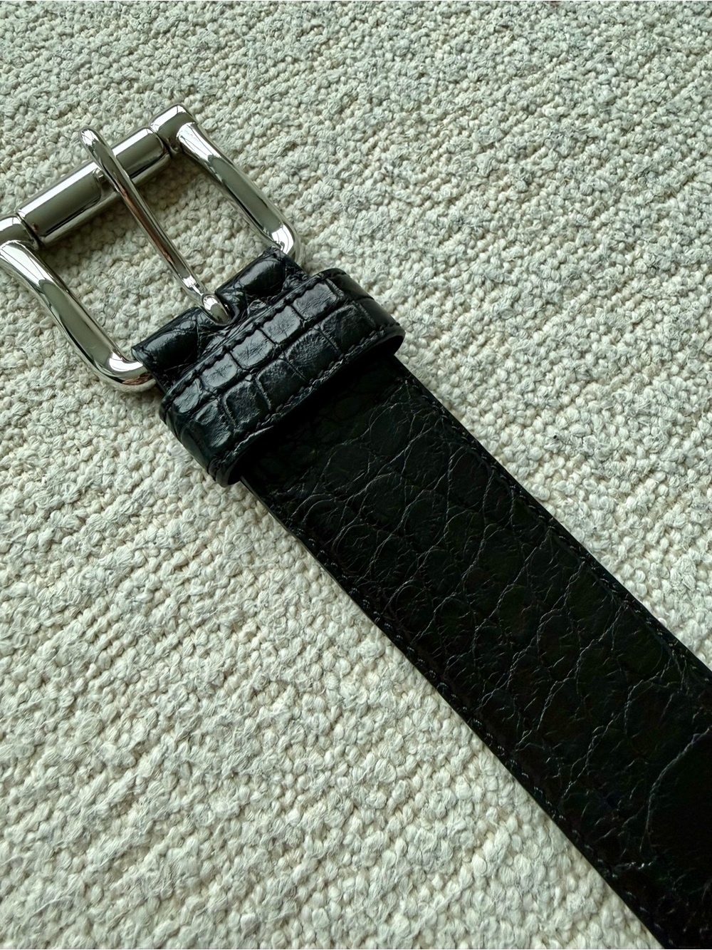 Ralph Lauren Men’s Alligator Belt